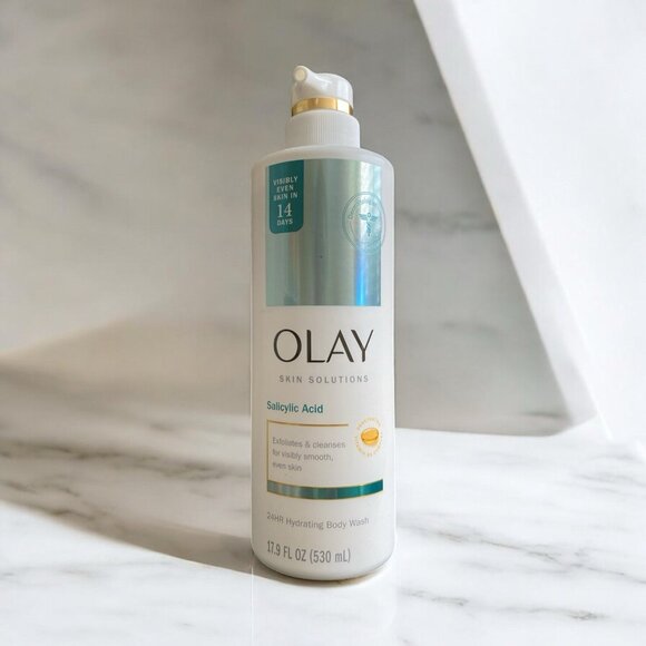 Olay Skin Solutions Body Wash with Salicylic Acid 17.9 oz 530ML - Picture 1 of 2